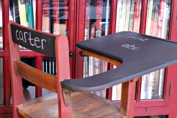 Upcycled Classroom Desk Vintage School Desk DIY