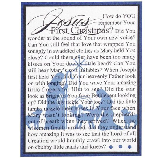 First Christmas Handmade Card First Christmas Handmade Card