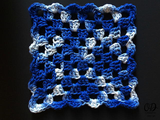 Granny Square Dishcloth Granny Square Dishcloth