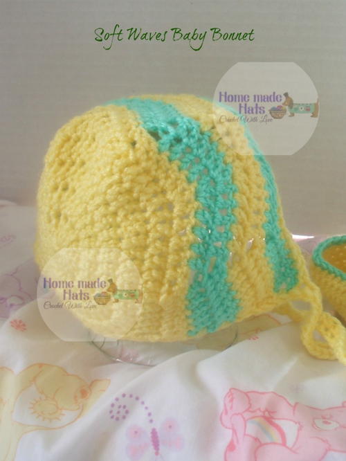 Soft Waves Baby Bonnet Soft Waves Baby Bonnet