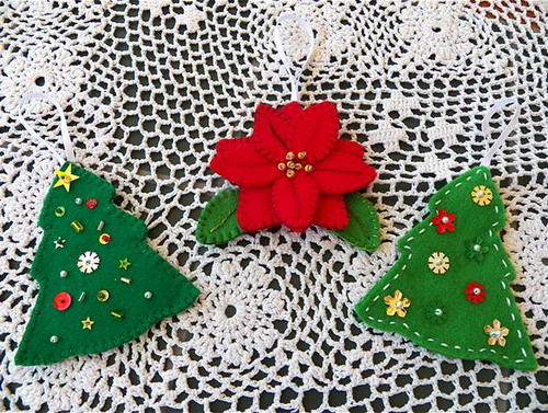 Fun Felt Ornaments Fun Felt Ornaments
