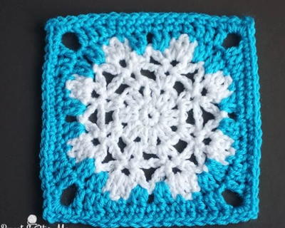 Let It Snow Granny Square