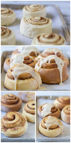 Maple Glazed Cinnamon Rolls Maple Glazed Cinnamon Rolls