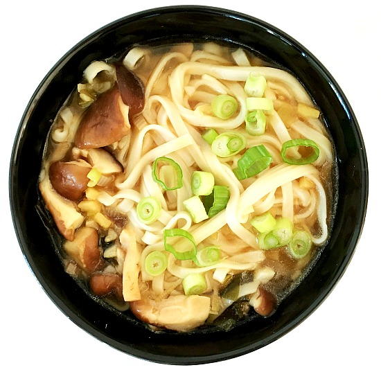 Miso Udon Noodle Soup with Shiitake Mushrooms Miso Udon Noodle Soup with Shiitake Mushrooms