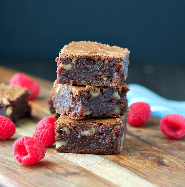 Raspberry Fudge Brownies Raspberry Fudge Brownies