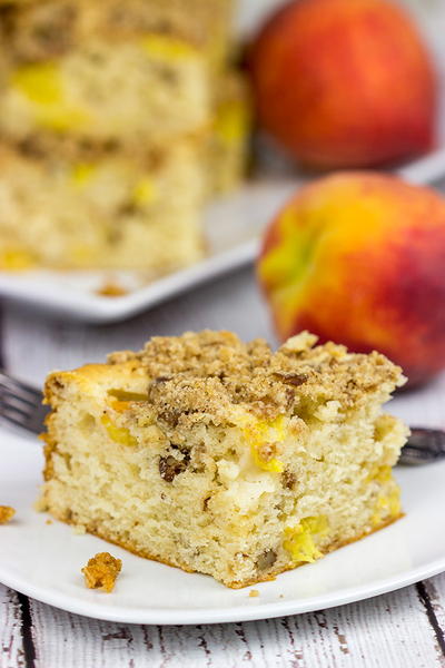 Peach Pecan Coffee Cake Peach Pecan Coffee Cake