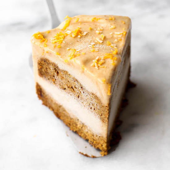 Vegan Carrot Cake Ice Cream Cake Vegan Carrot Cake Ice Cream Cake