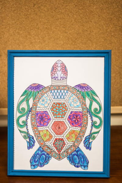 Coloring Book Wall Art Coloring Book Wall Art