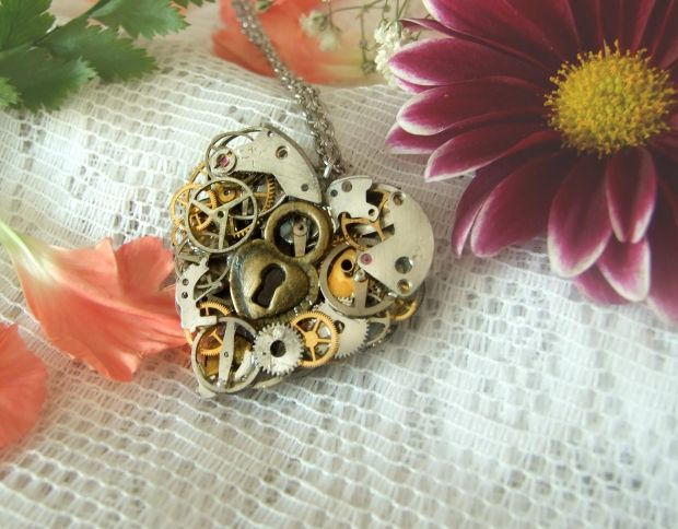 Steampunk DIY Diffuser Pendant Necklace Steampunk DIY Diffuser Pendant Necklace