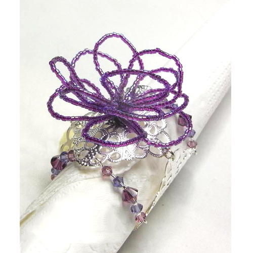 Delicate Flower Napkin Rings Delicate Flower Napkin Rings