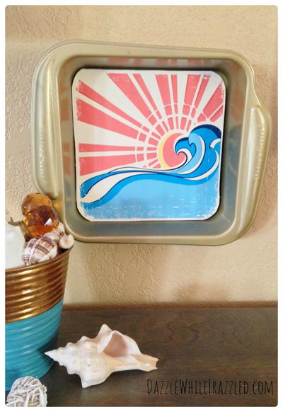 From Baking Pan to Wall Decor From Baking Pan to Wall Decor