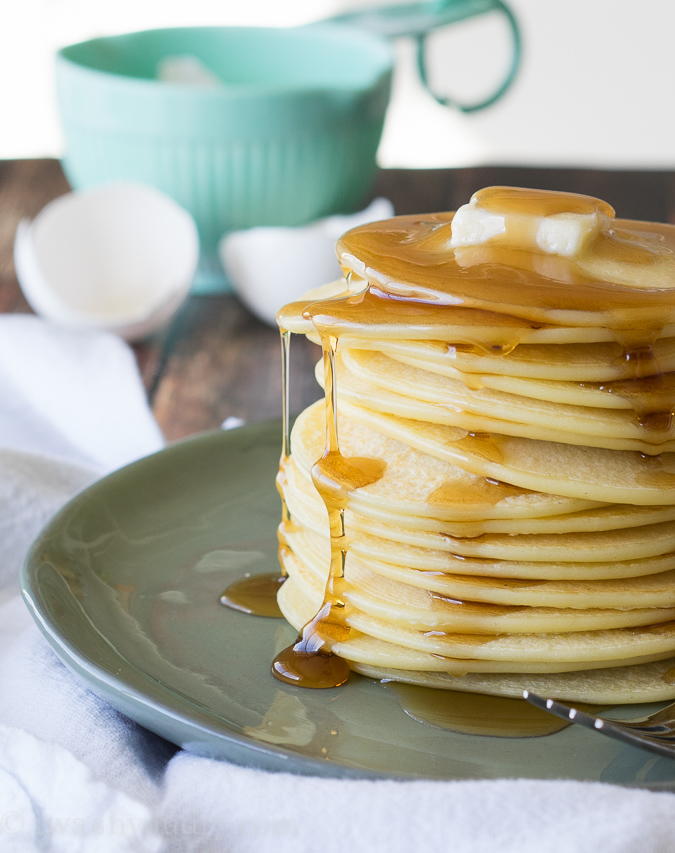 Dad's 3-Ingredient Pancake Recipe | FaveSouthernRecipes.com