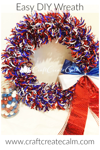 DIY Patriotic Wreath DIY Patriotic Wreath