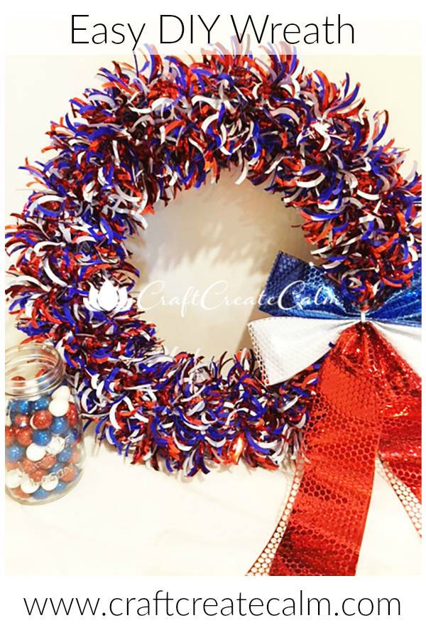 DIY Patriotic Wreath | AllFreeHolidayCrafts.com