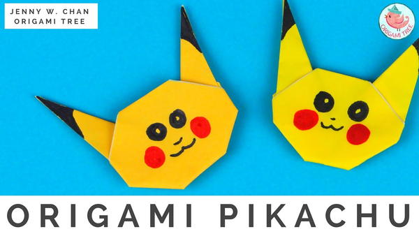 Origami Pikachu Pokemon Origami Pikachu (Pokemon)
