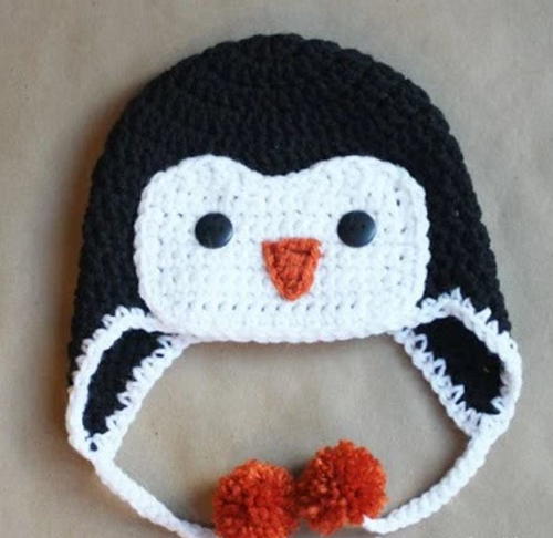 Super Sweet Crocheted Penguin Hat Super Sweet Crocheted Penguin Hat