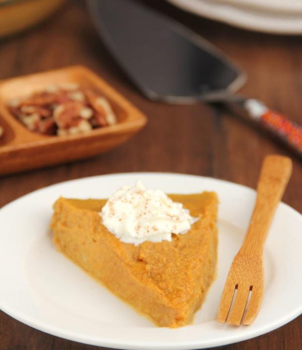 Crustless Pumpkin Pie Recipe Crustless Pumpkin Pie Recipe