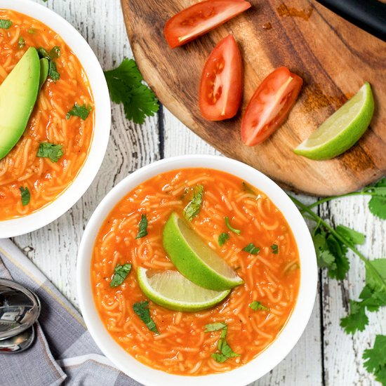 Mexican Noodle Soup Sopa de Fideo Mexican Noodle Soup (Sopa de Fideo)