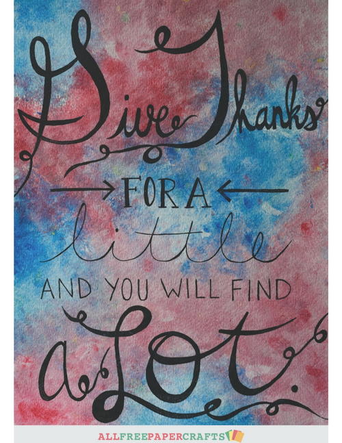 A Little for a Lot Free Printable Thanksgiving Art A Little for a Lot Free Printable Thanksgiving Art