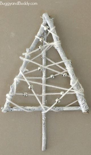 Yarn Christmas Tree Craft for Kids Yarn Christmas Tree Craft for Kids