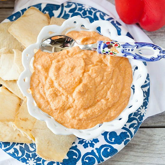 Red Pepper Hummus Red Pepper Hummus