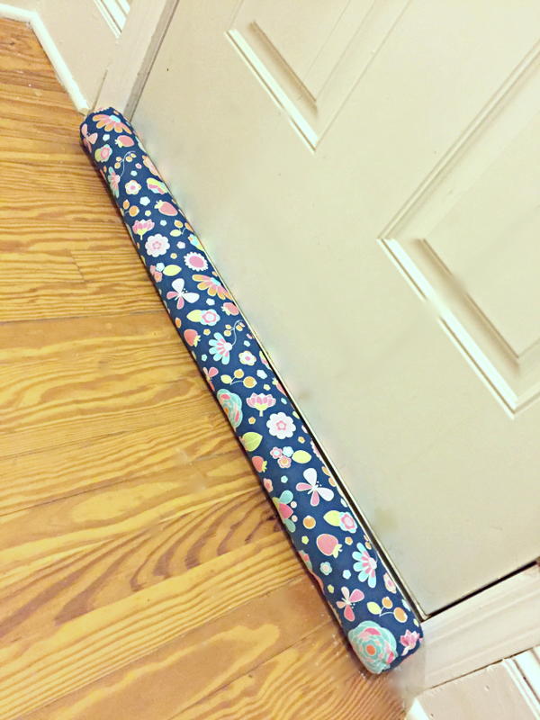 How to Make a Door Draft Stopper How to Make a Door Draft Stopper
