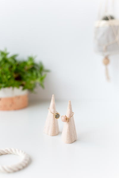 Balsa Wood Ring Holders Balsa Wood Ring Holders