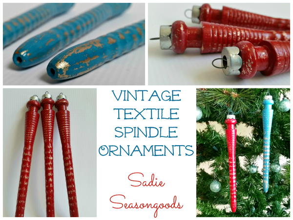 Amish Spindle DIY Christmas Ornaments Amish Spindle DIY Christmas Ornaments