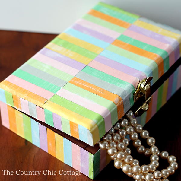 Handmade Pottery Barn Knockoff DIY Jewelry Box Handmade Pottery Barn Knockoff DIY Jewelry Box