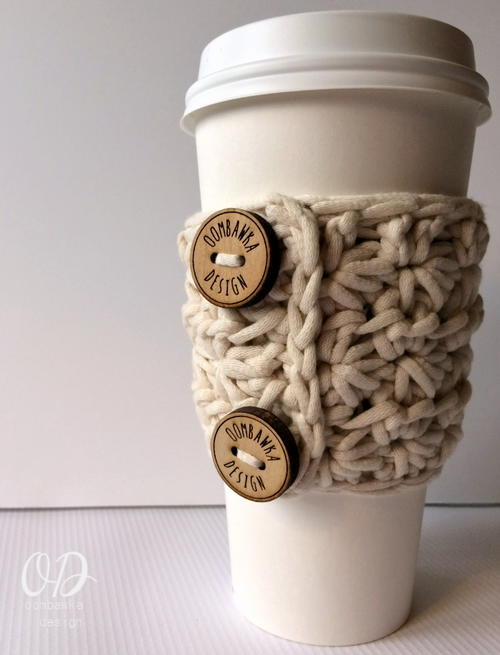 Star Stitch Slip-On Cup Cozy Star Stitch Slip-On Cup Cozy