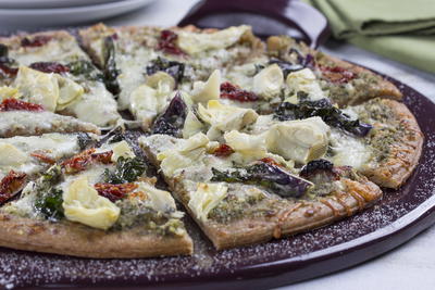 Artichoke Pesto Pizza