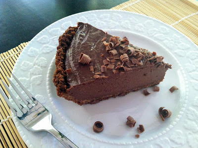 Chocolate Amaretto Silk Pie Chocolate Amaretto Silk Pie