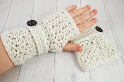 Crochet Star Stitch Fingerless Gloves Crochet Star Stitch Fingerless Gloves