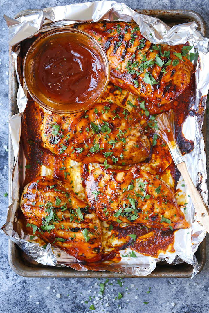 Southern Grilled BBQ Chicken Recipe | FaveSouthernRecipes.com