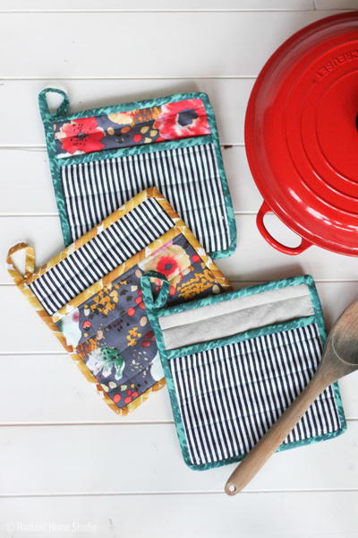 How to Sew a Simple Potholder How to Sew a Simple Potholder