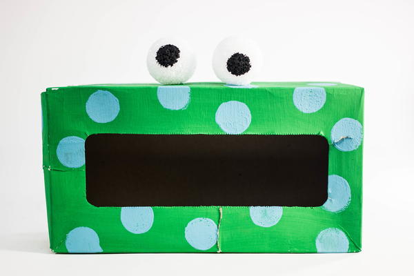 Tissue Box Monster Recycled Craft Tissue Box Monster Recycled Craft