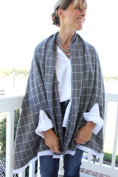 Fall Wool Cape Scarf Fall Wool Cape Scarf