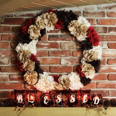 Thrifty Rustic DIY Fall Wreath Thrifty Rustic DIY Fall Wreath