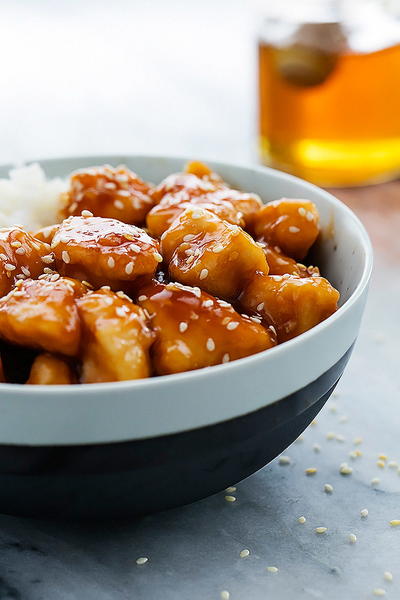 Easy Slow Cooker Honey Sesame Chicken Easy Slow Cooker Honey Sesame Chicken