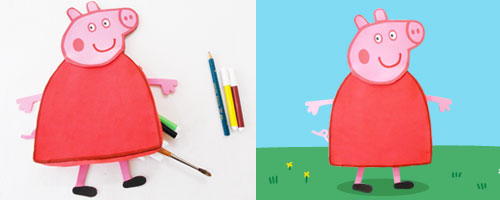 DIY Peppa Pig Pencil Pouch DIY Peppa Pig Pencil Pouch