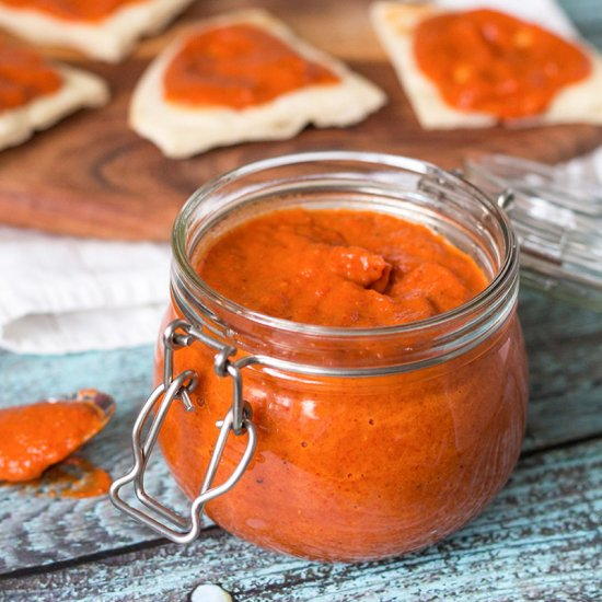Serbian Red Pepper Relish Ajvar Serbian Red Pepper Relish (Ajvar)