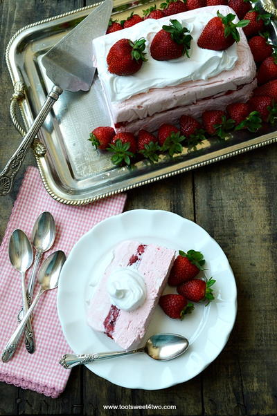 Strawberry Icebox Cheesecake