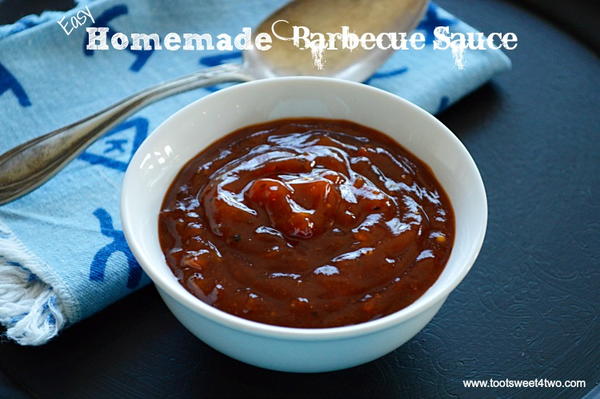 Easy Homemade Barbecue Sauce Easy Homemade Barbecue Sauce