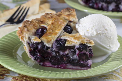 Mom's Blueberry Pie