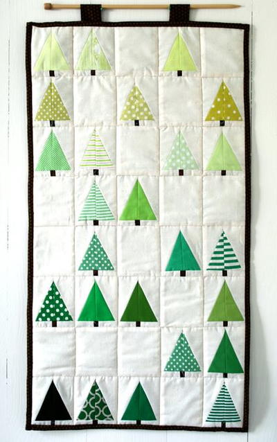 Lovely Little Forest Quilt