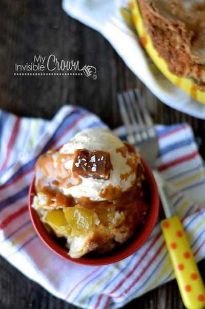 Salted Caramel Apple Shiny Top Cobbler Salted Caramel Apple Shiny Top Cobbler
