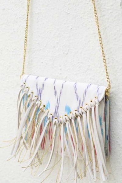 Fringed Bag Tutorial Fringed Bag Tutorial