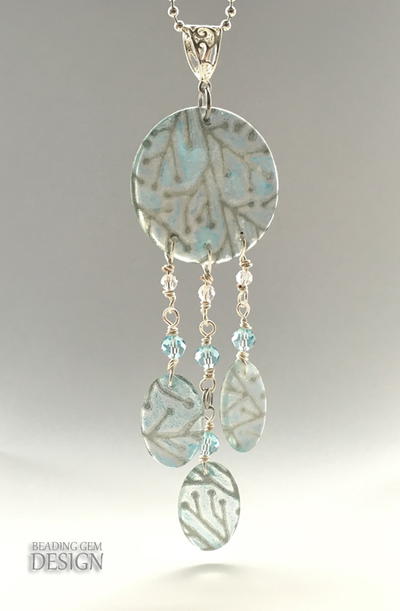 Translucent Printed Resin DIY Jewelry Translucent Printed Resin DIY Jewelry