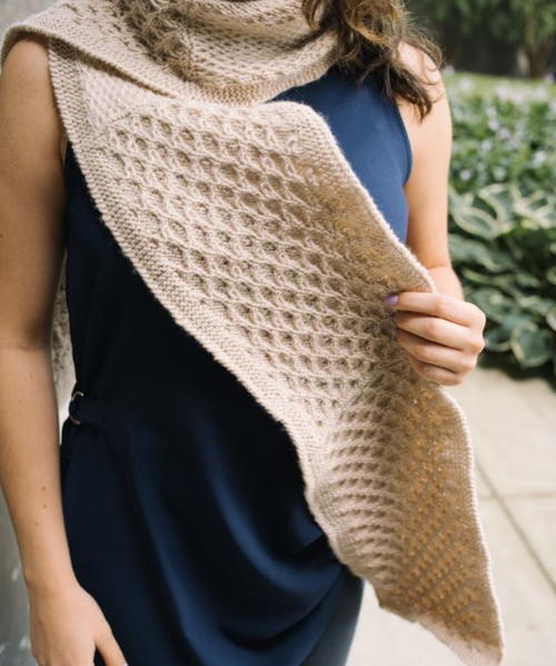 Anthophila Knit Scarf Pattern