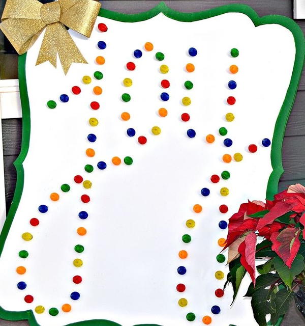 Light Up Joy DIY Christmas Sign